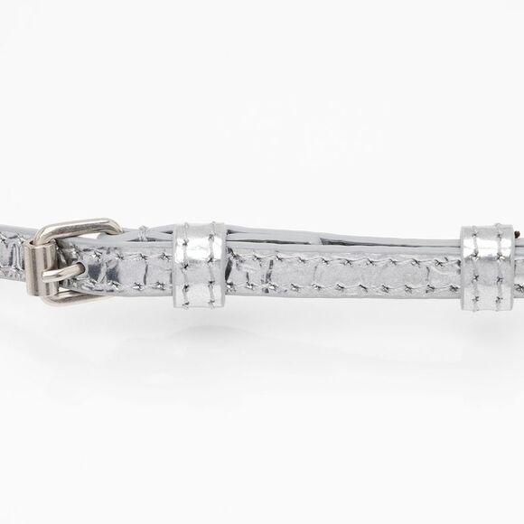 Balenciaga Metallic Croc Embossed Ville Mini Top Handle - Picture 12 of 15